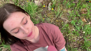 Горячий эксклюзив: профессиональная соблазнительница Оливия Мур в отвязном публичном минете