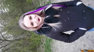 Random Blowjob To My StepBrother Dick In Real Public Area.mp4