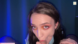 Страстный оргазм и сперма на коже