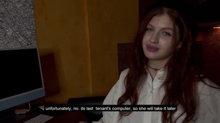 Секс-развлечения с риелтором: жесткий минет после страстного траха