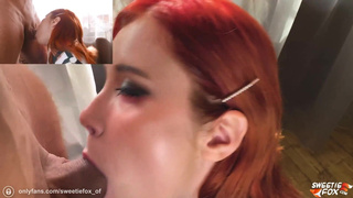 Sweetie Fox - [PH] - [2024] - Sexy Redhead Schoolgirl Fantastic Blowjob Cock to Facial after College.mp4