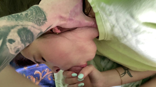 LewisHarrell - Student makes deep blowjob, cum in mouth and on face.mp4