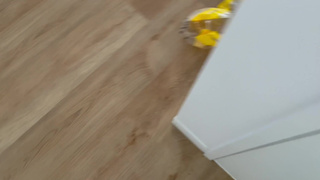 Развратная Милла соблазняет доставщика на страстный миннет