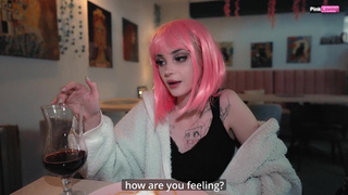 Бухло и страсть: сперма течет по киске после горячего свидания