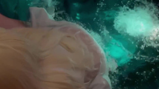 JUICY BLOWJOB AND TIT FUCK IN THE JACUZZI