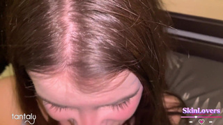 She helped her stepbrother lose his virginity with the help of a sex doll and her pussy Pov Tantaly